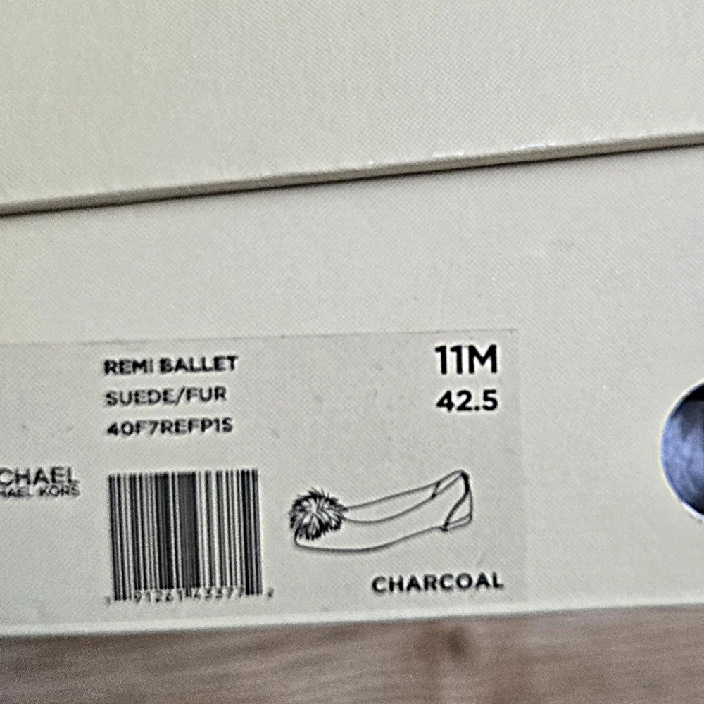 NEW🆕️ MICHAEL Michael Kors Charcoal "Remi Ballet" Shoe style 40F7REFP1S - Picture 8 of 8